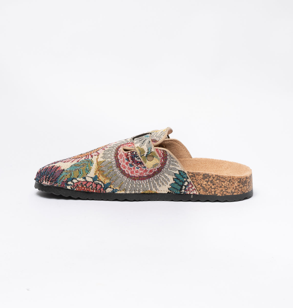 Sabot da donna in tessuto - Beige