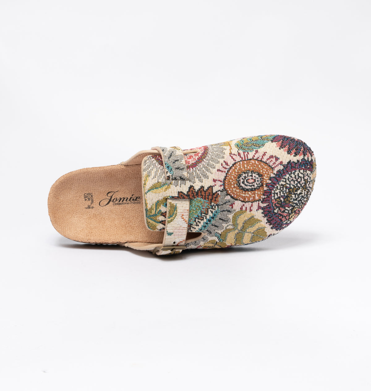 Sabot da donna in tessuto - Beige