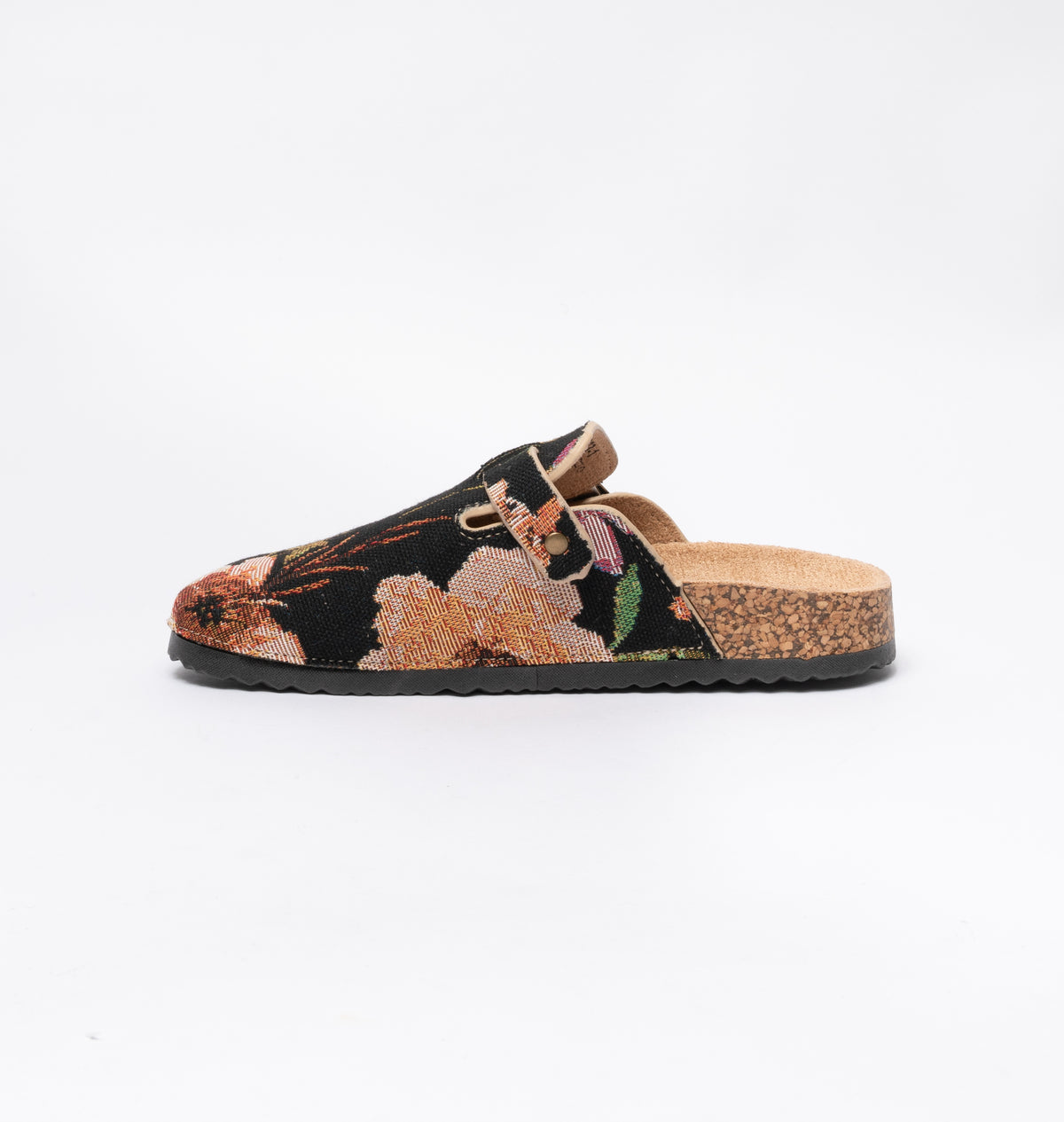 Sabot da donna in tessuto - Nero