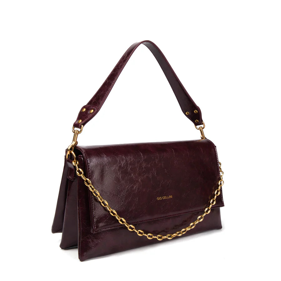 Borsa a spalla Gio cellini - Bordeaux