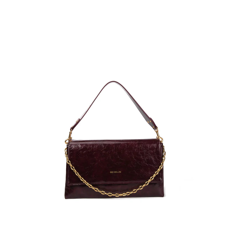 Borsa a spalla Gio cellini - Bordeaux