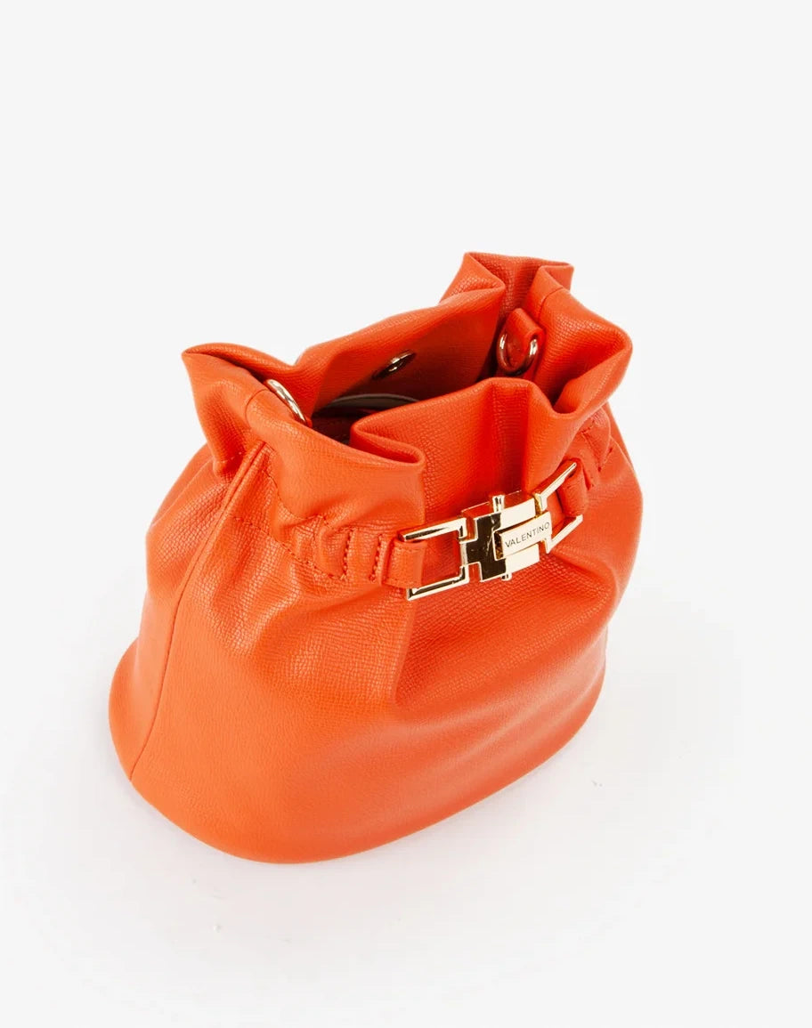 Mini Borsa a Secchiello Valentino 'Fedora Re' - Arancio