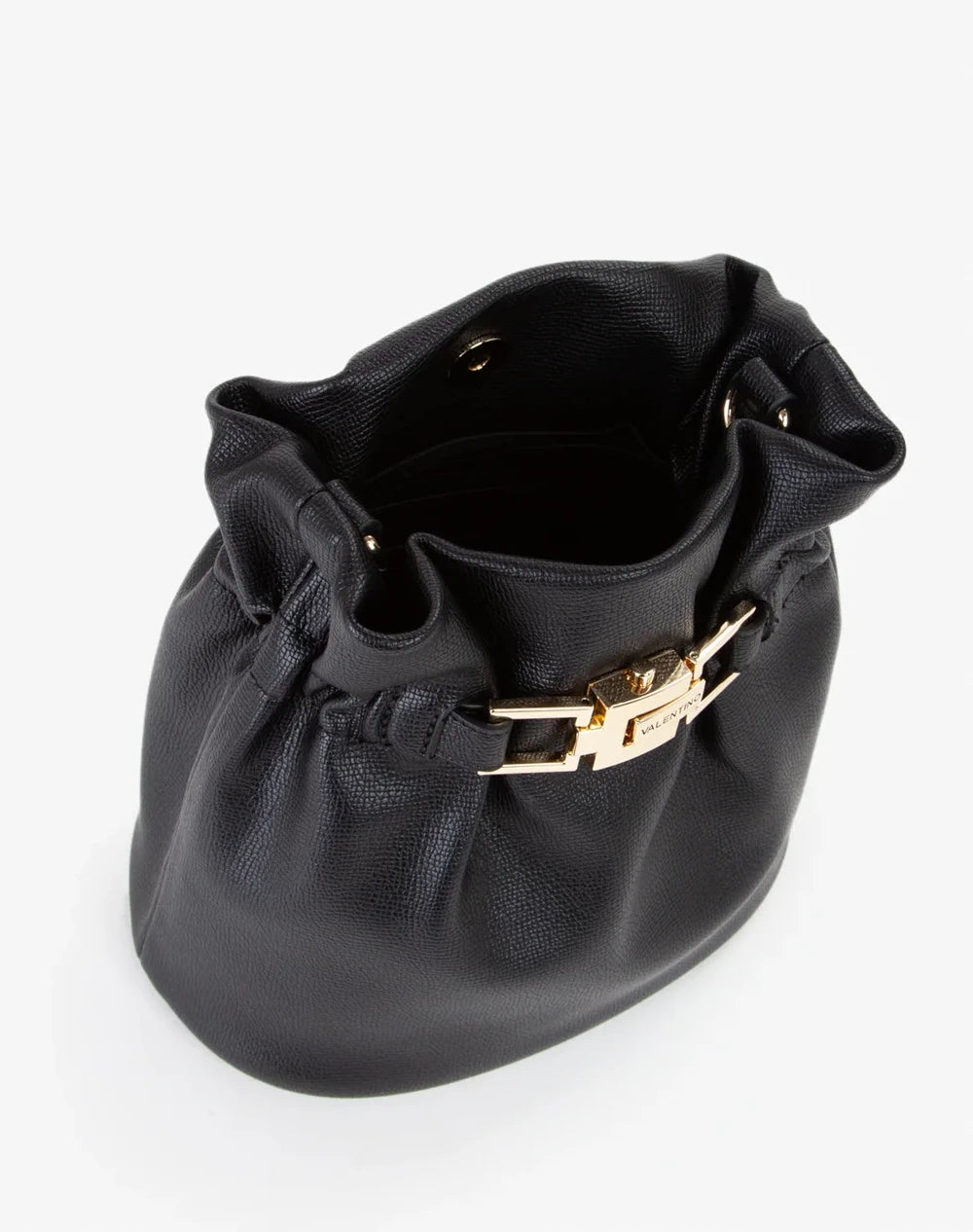 Mini Borsa a Secchiello Valentino 'Fedora Re' - Nero