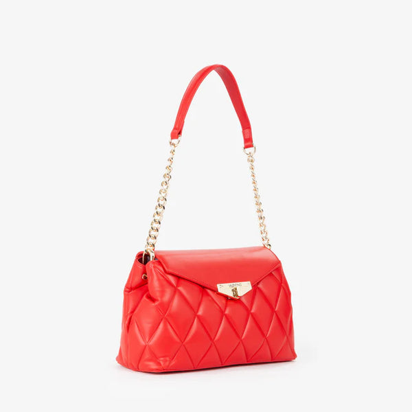 Valentino Bags - Borsa a Spalla Matelassé "Frisia" - Rossa