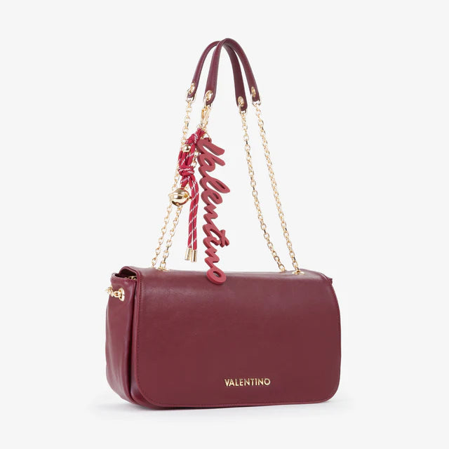 Borsa Valentino a spalla - Bordeaux