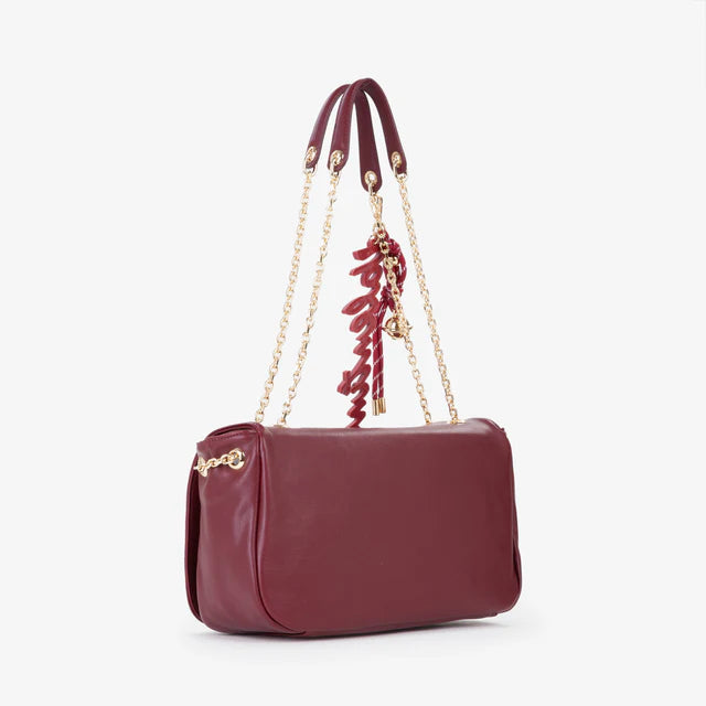 Borsa Valentino a spalla - Bordeaux