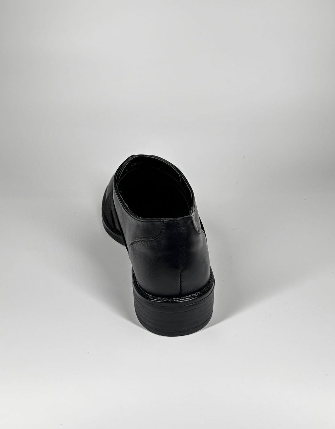 Mocassino in ecopelle con elastico - Nero