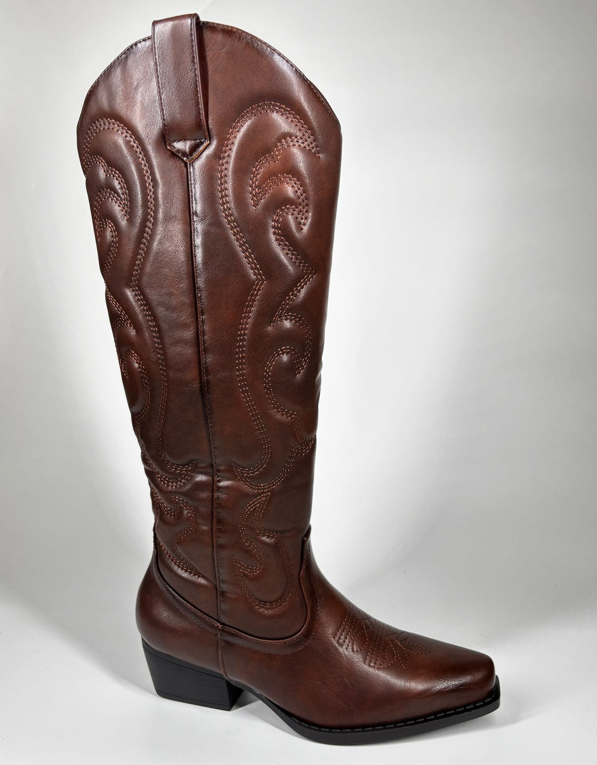 Stivale Alto Western - Marrone