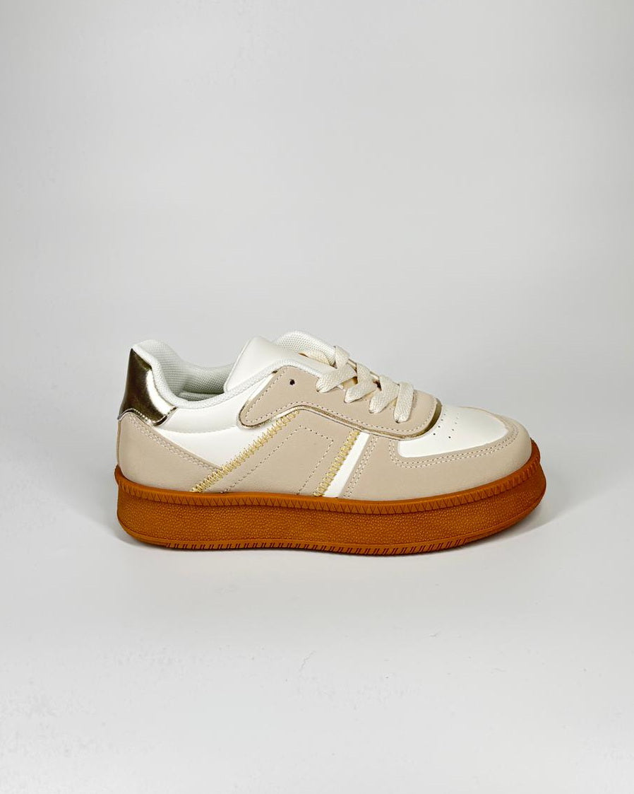 Sneakers retrò - Beige