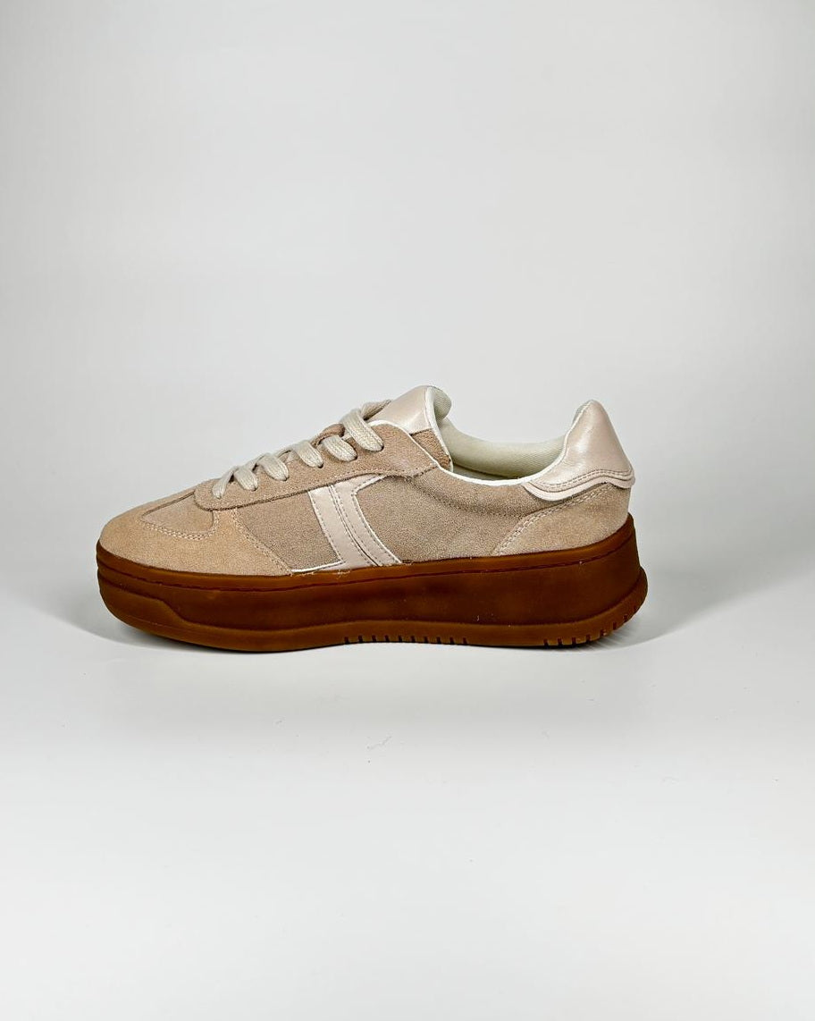 Sneakers Platform - Beige