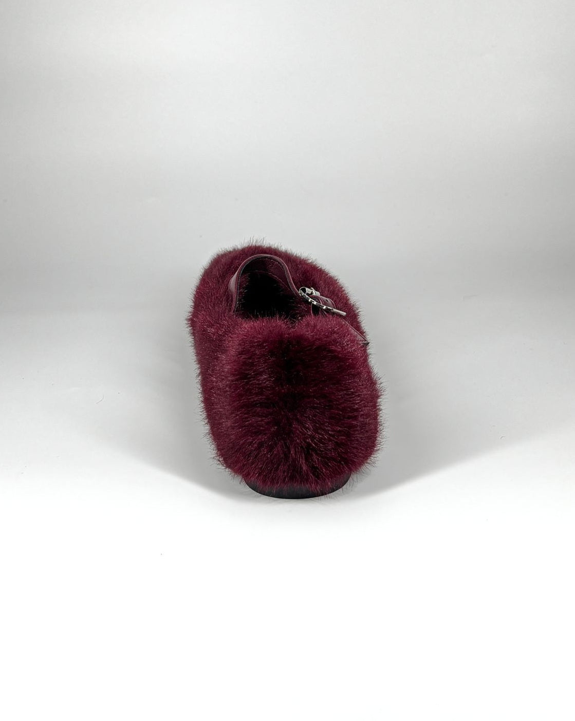 Ballerina di pelliccia - Bordeaux