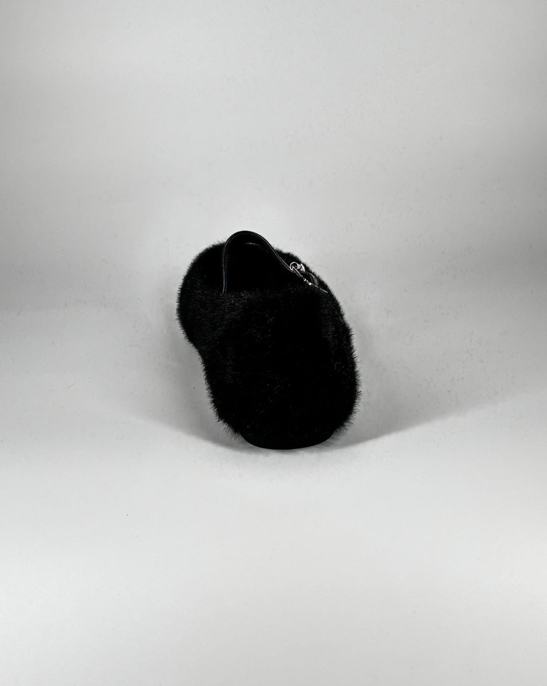 Ballerina di pelliccia - Nero