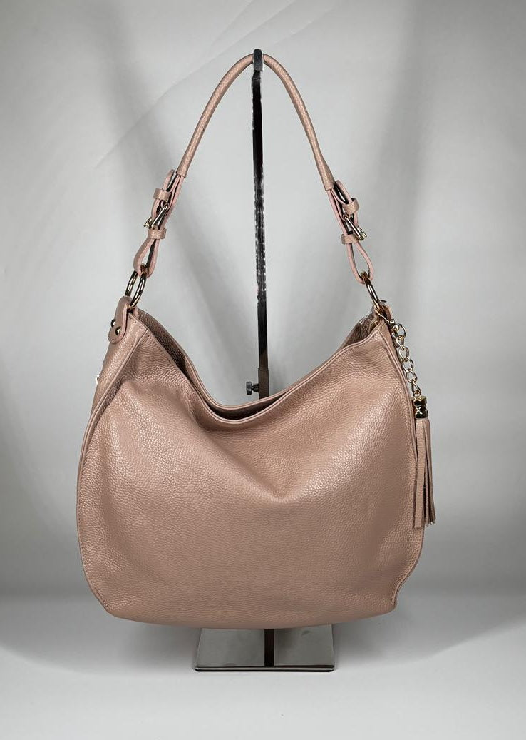 Borsa in vera pelle - Rosa