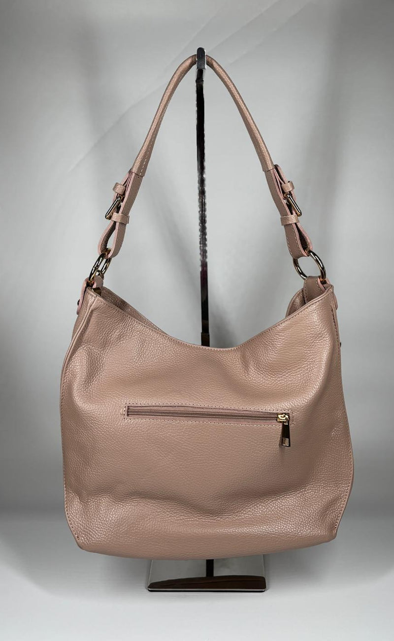Borsa in vera pelle - Rosa