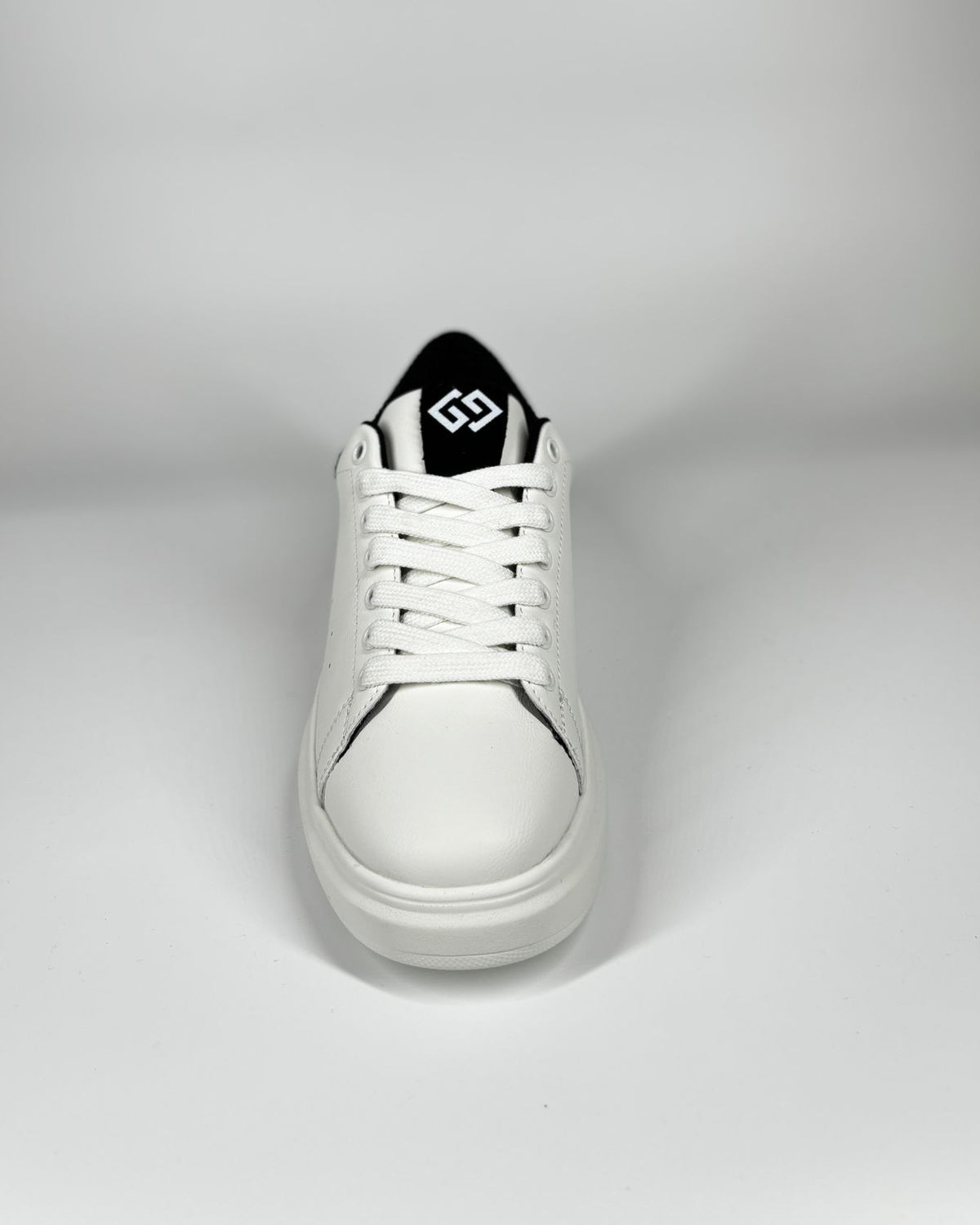 Sneaker Gold&Gold Bassa con Glitter - Bianco