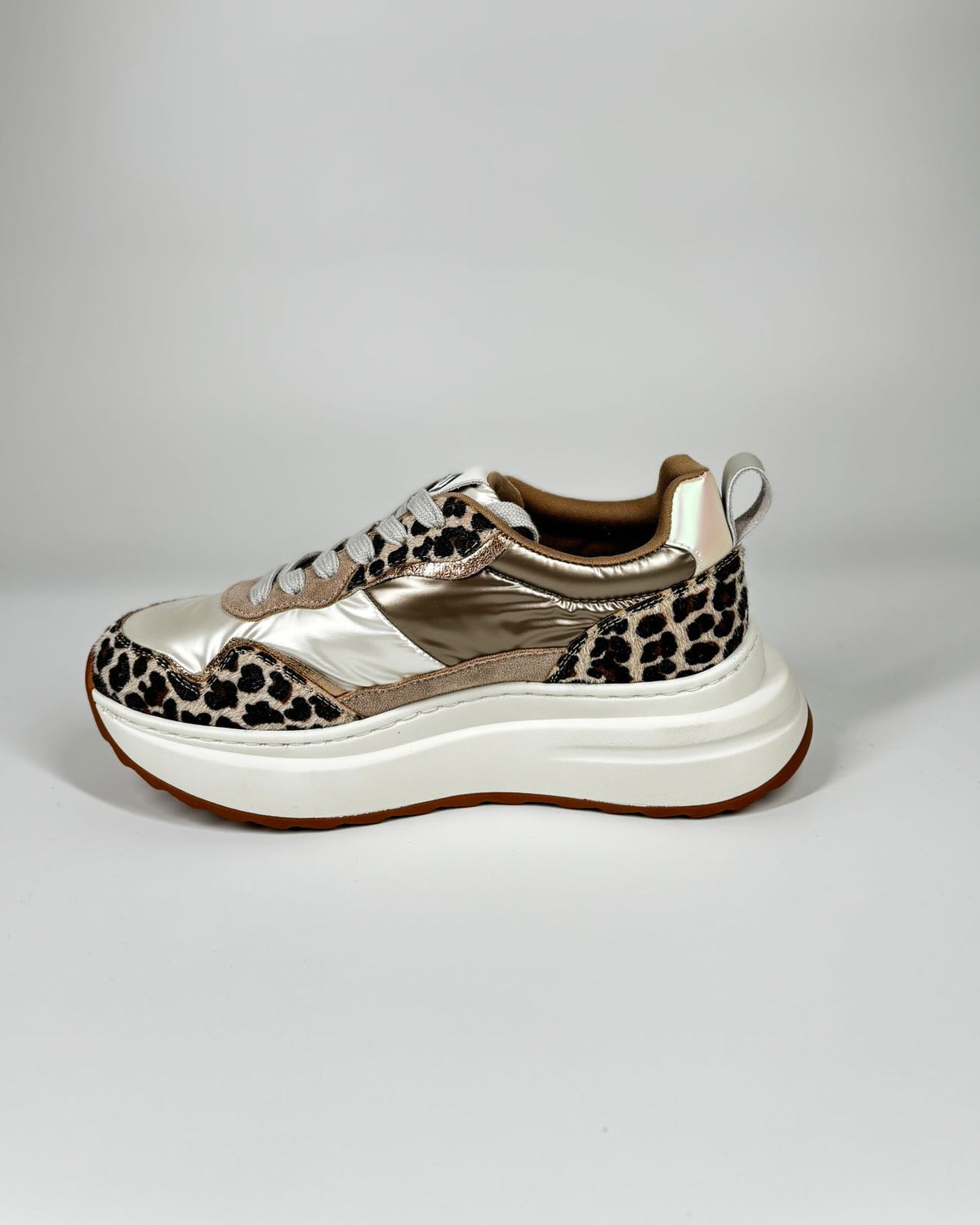 Sneaker Gold&Gold - Leopard & Metallizzato
