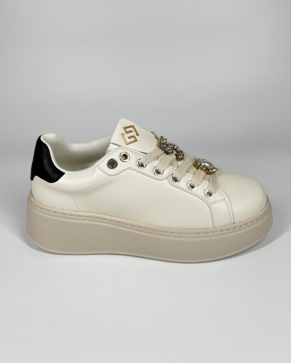 Sneakers Gold&Gold - Bianco