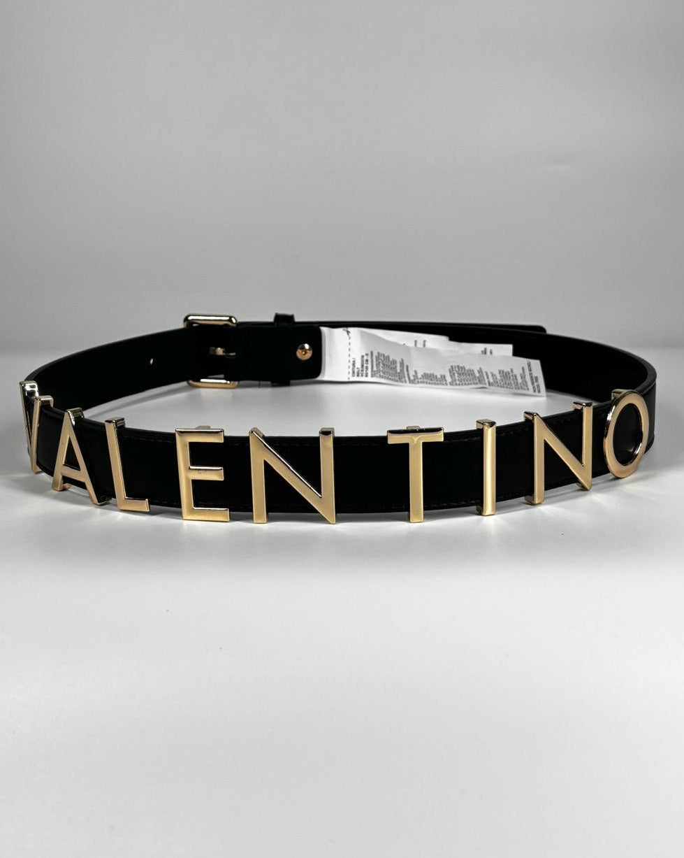 Cintura Valentino in pelle - Nero