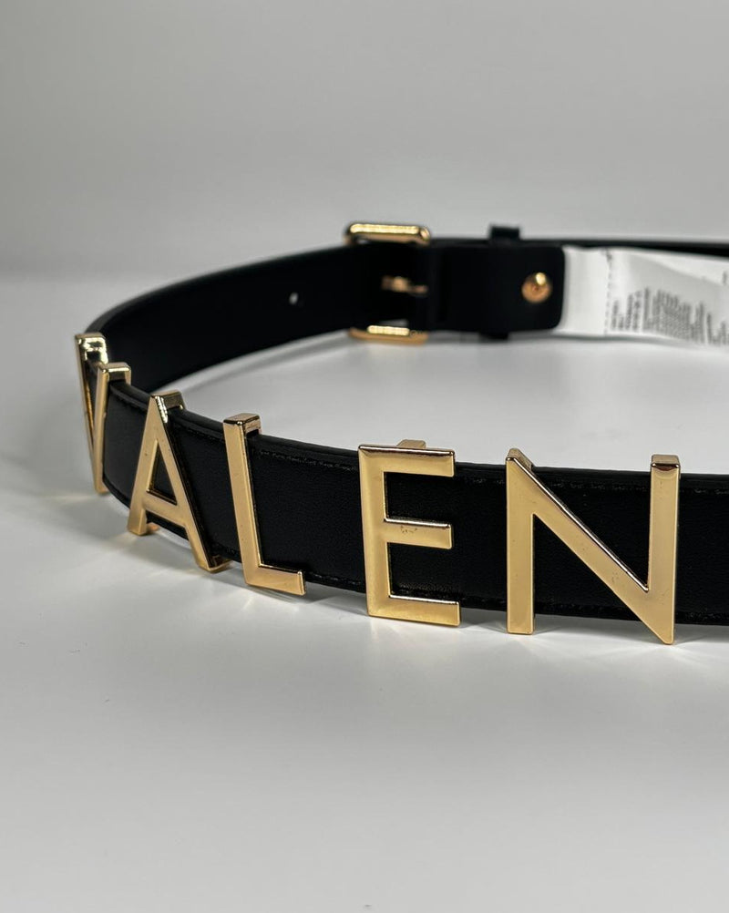 Cintura Valentino in pelle - Nero