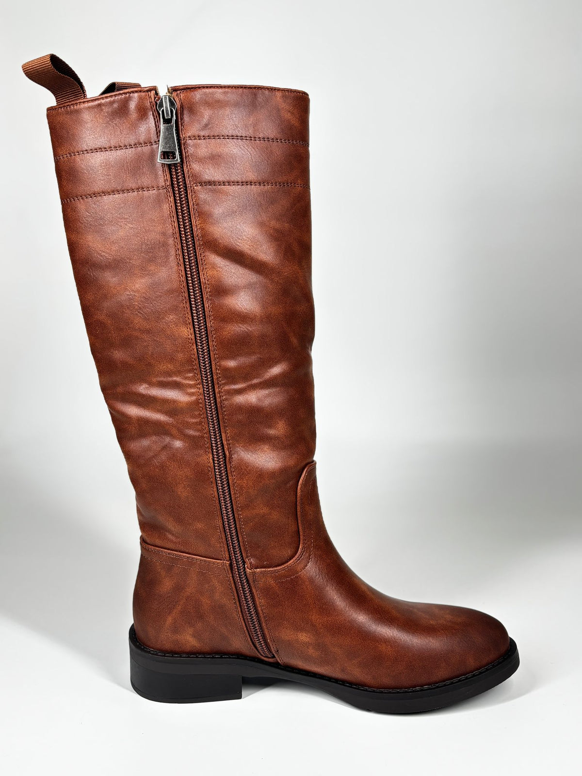 Stivali al Ginocchio - Marrone Cognac