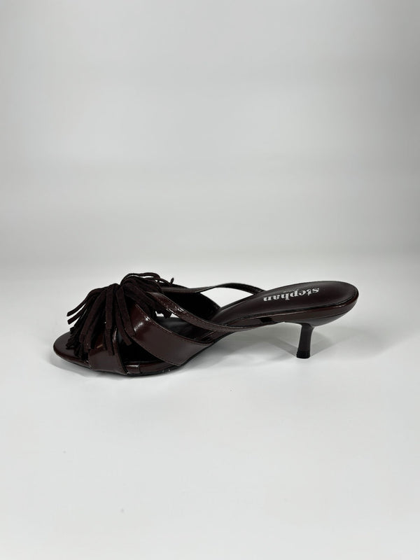 Sabot con frange - Testa di Moro