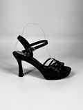 Sandalo con Plateau -Nero