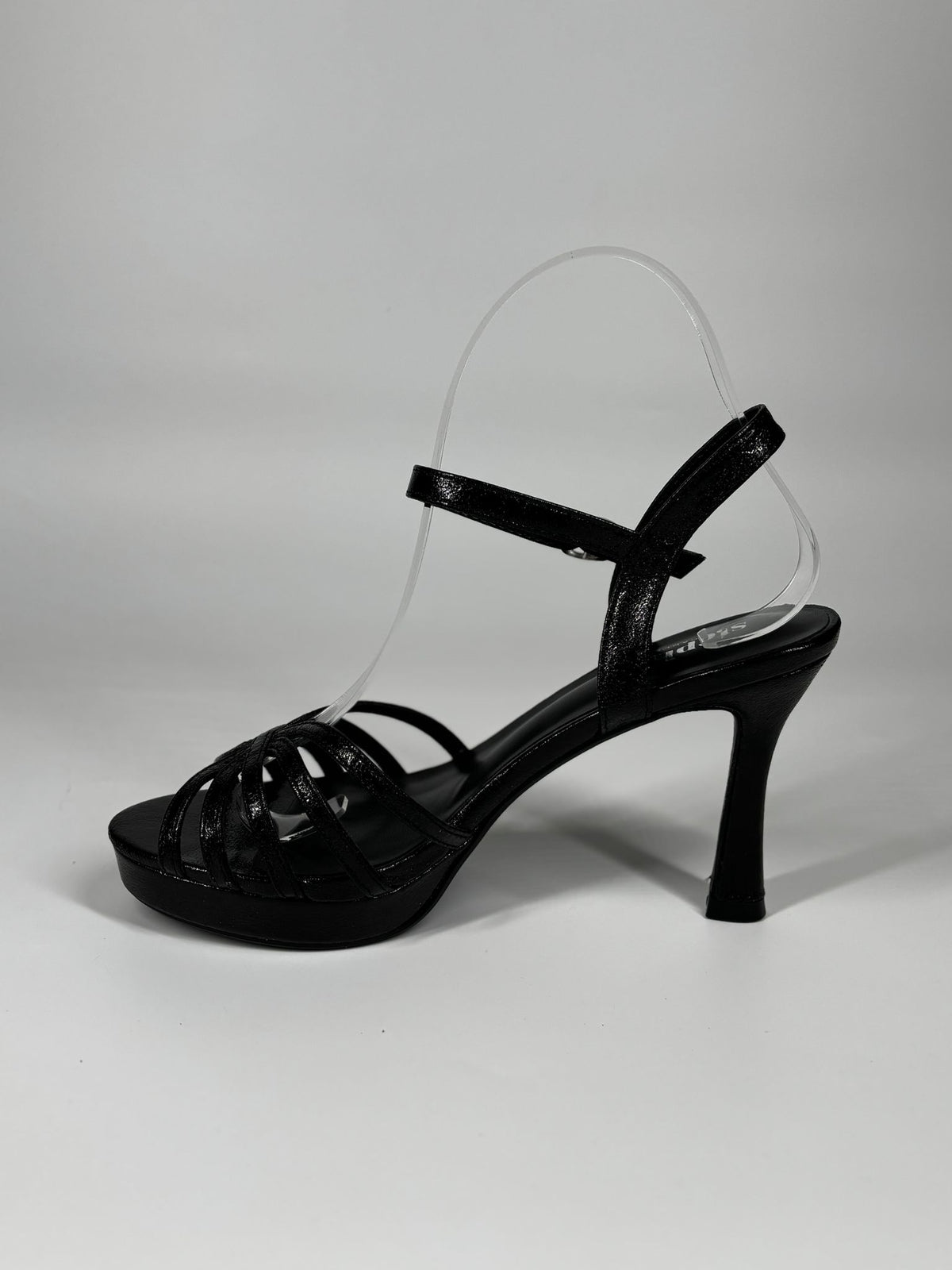 Sandalo con Plateau -Nero