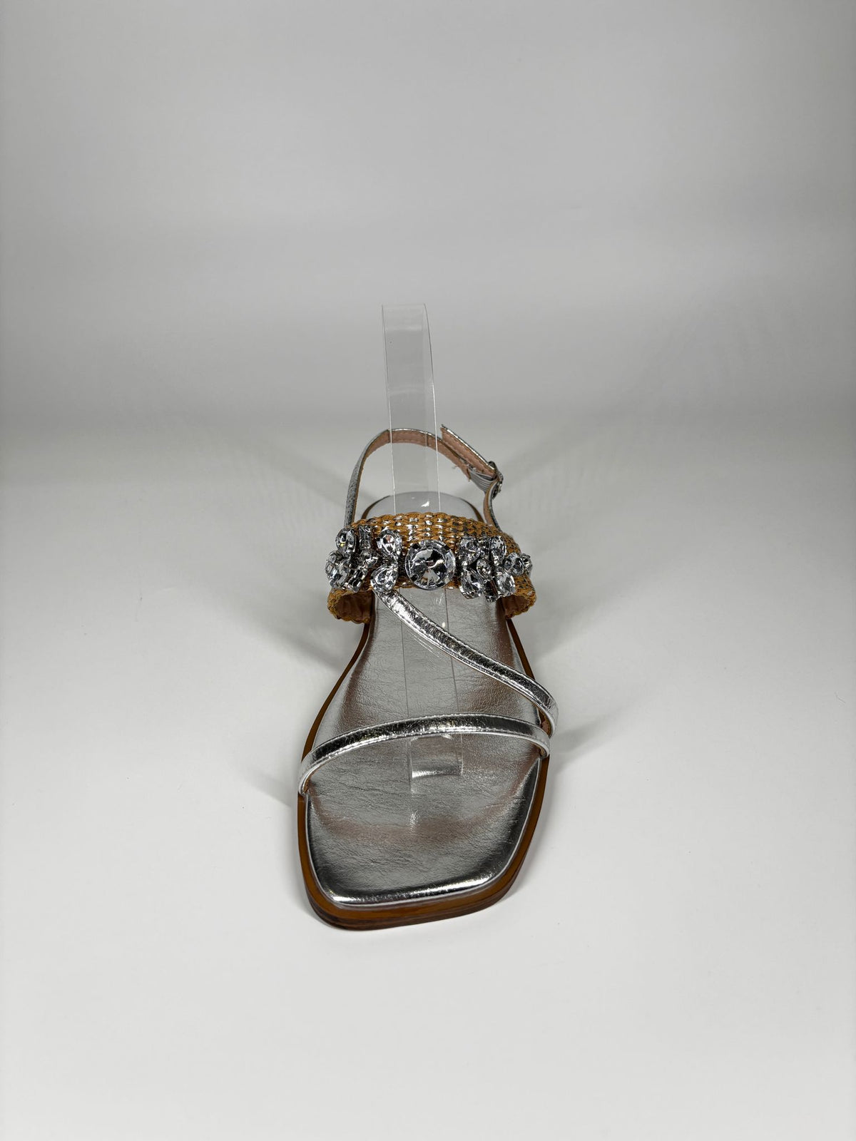 Sandalo Flat - Argento