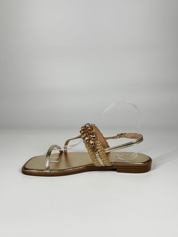 Sandalo Flat - Oro