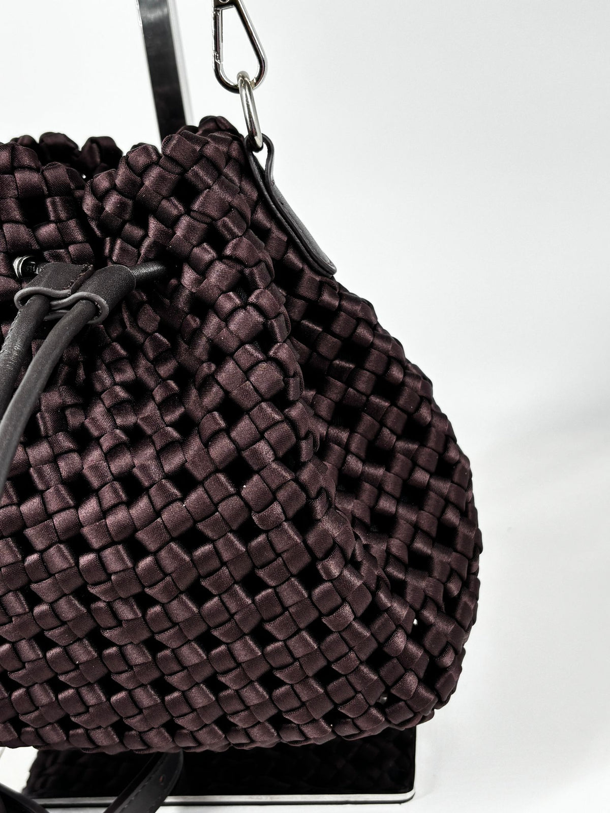 Mini borsa a secchiello -  Marrone