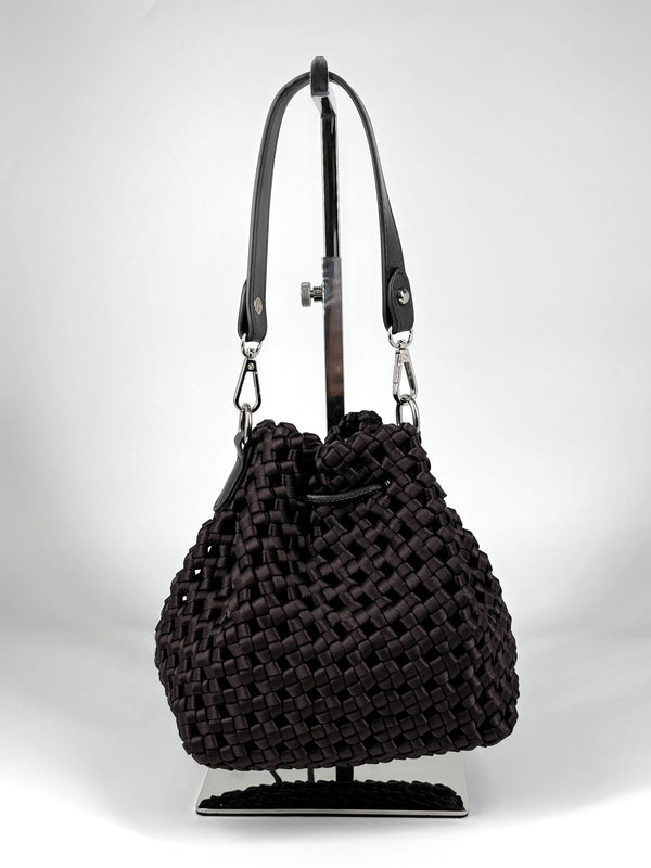 Mini borsa a secchiello -  Marrone