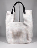 Maxi Tote Bag Intrecciata – Optical White
