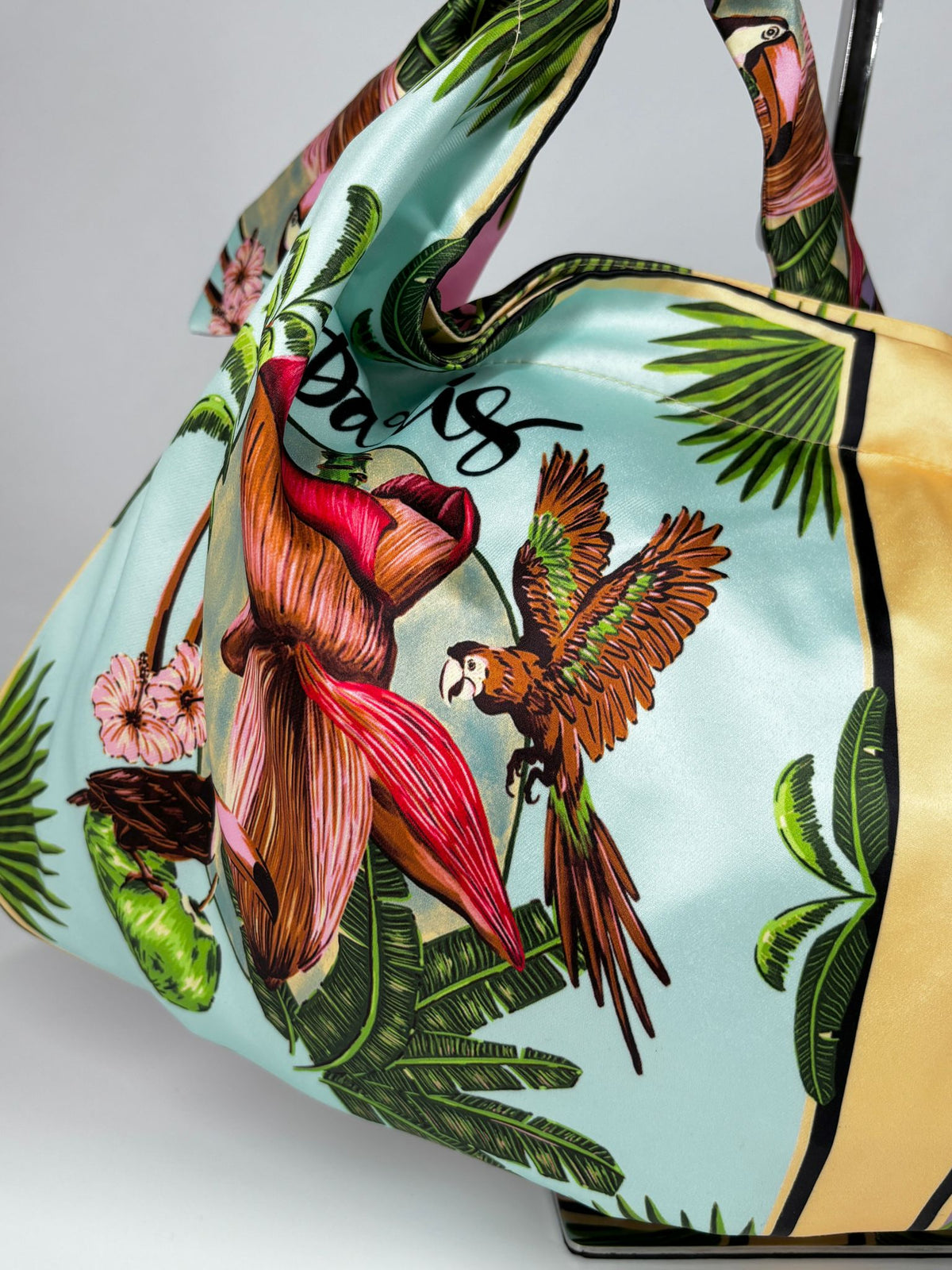 Borsa Alex Max in Raso - Tropical Pastello