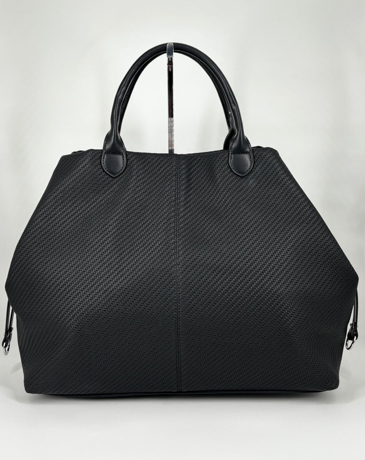 Borsa a Mano in similpelle - Nero