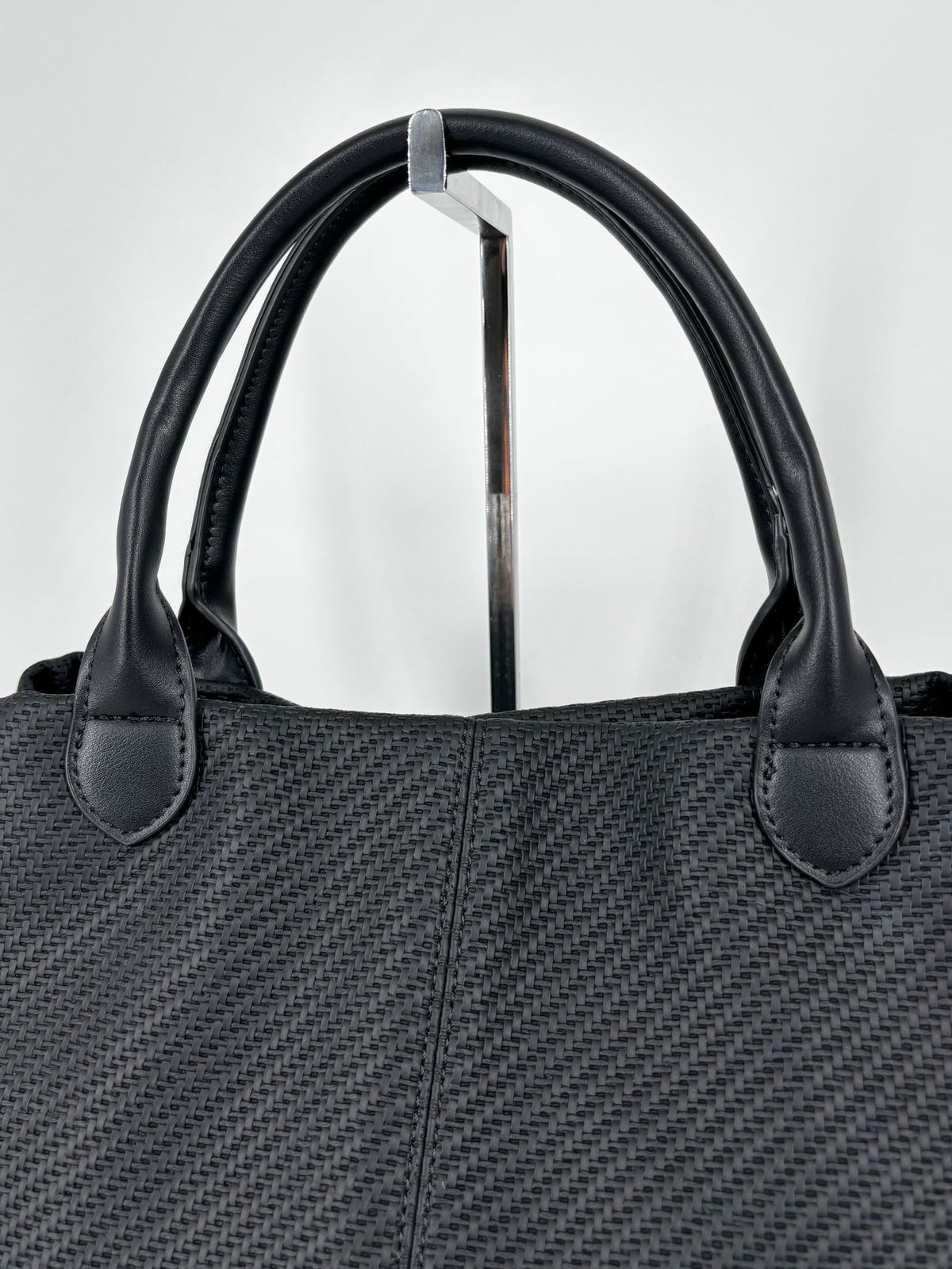 Borsa a Mano in similpelle - Nero