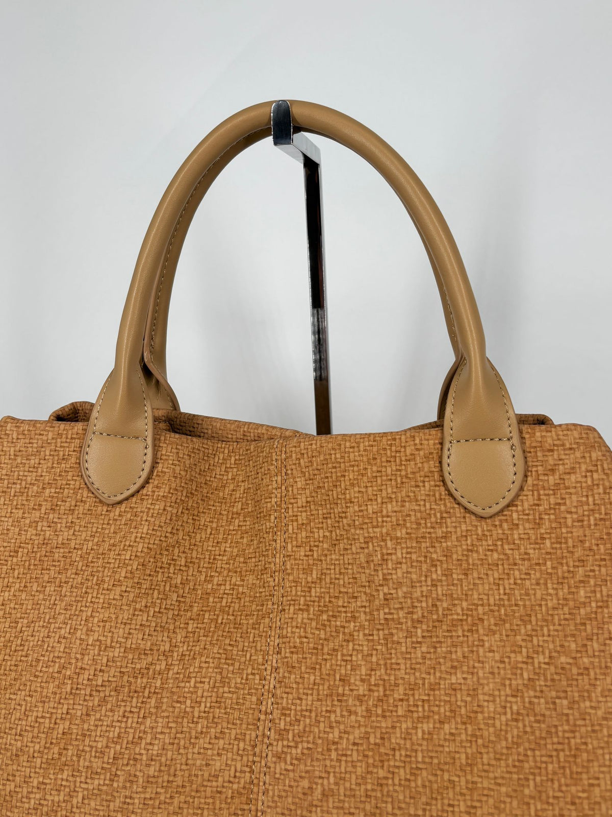 Borsa a Mano in similpelle - Cammello