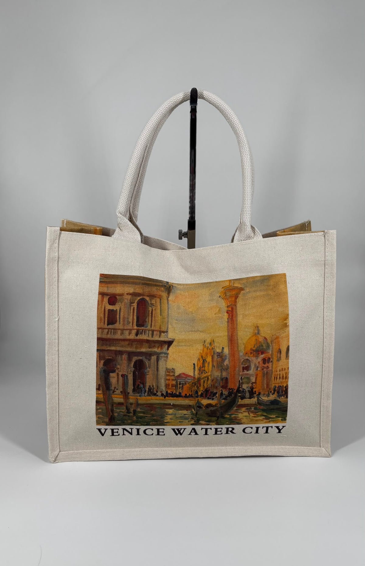 Borsa Shopper in Tela Venice Water City