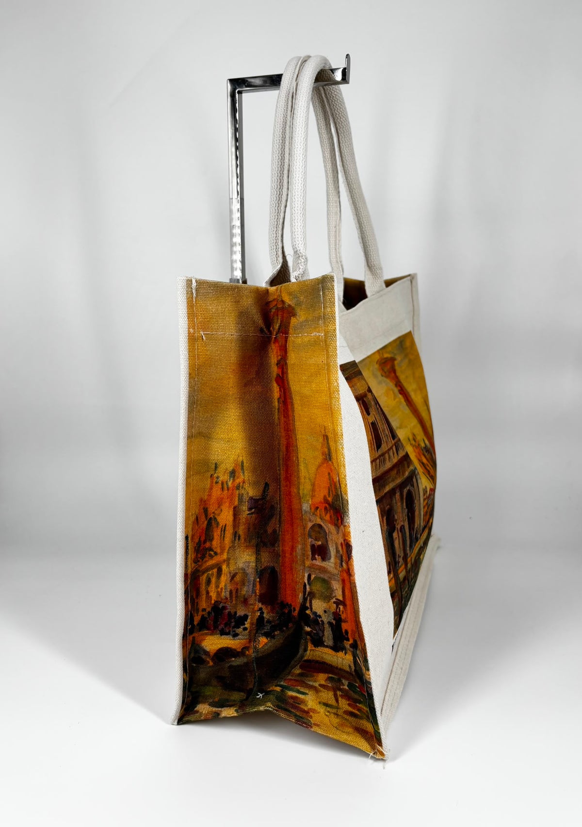 Borsa Shopper in Tela Venice Water City