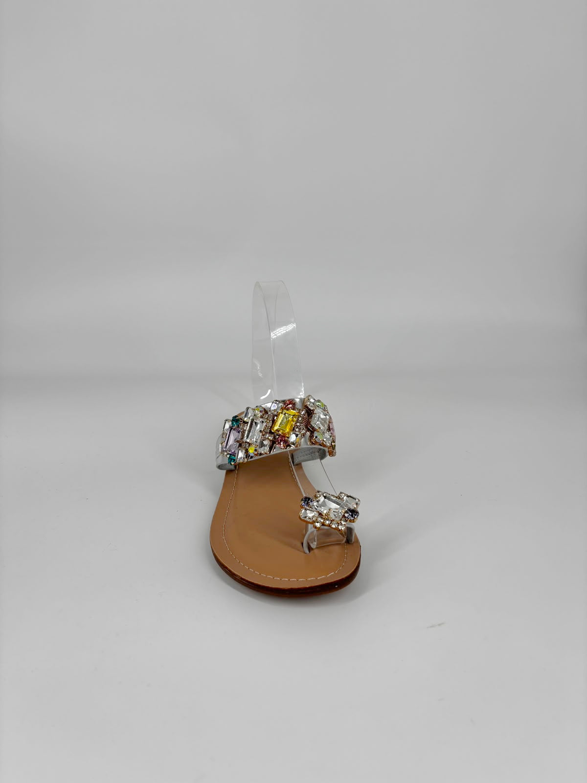 Sandalo Gioiello multicolore - Argento