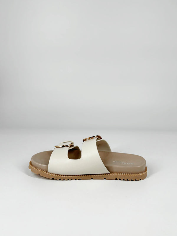 Sandalo Gio Cellini doppia fascia – Bianco