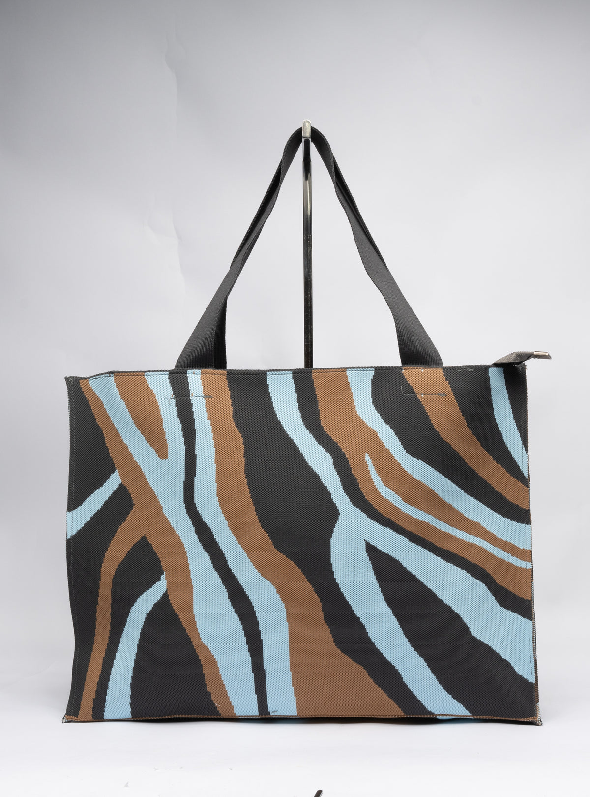 Borsa in tela Multicolor - Marrone