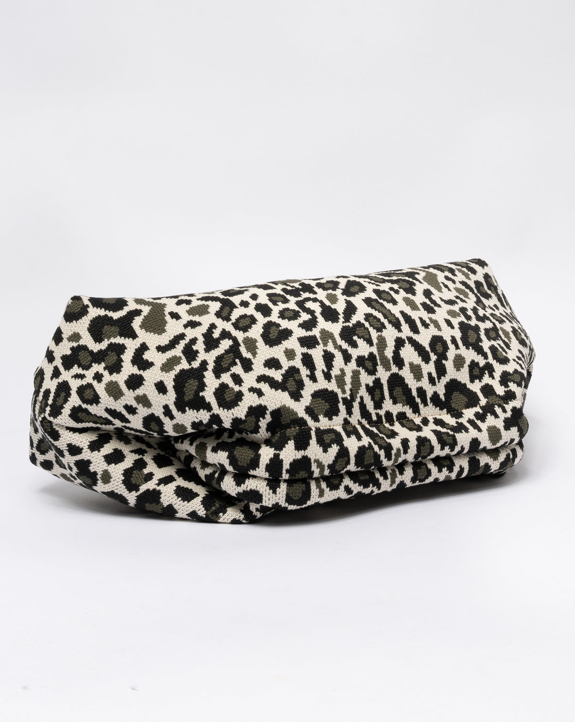 Pochette in Tessuto Morbida maculata -  Verde