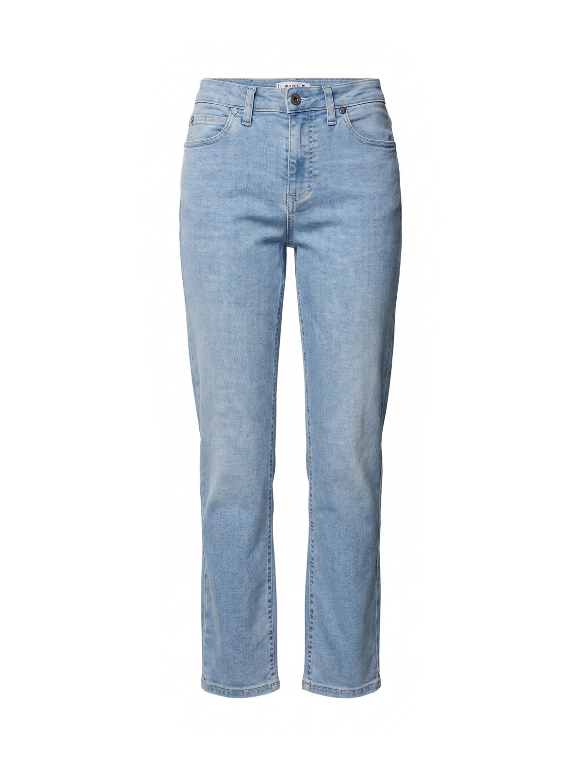 Jeans girlfriend Please azzurro chiaro con cuore metallico