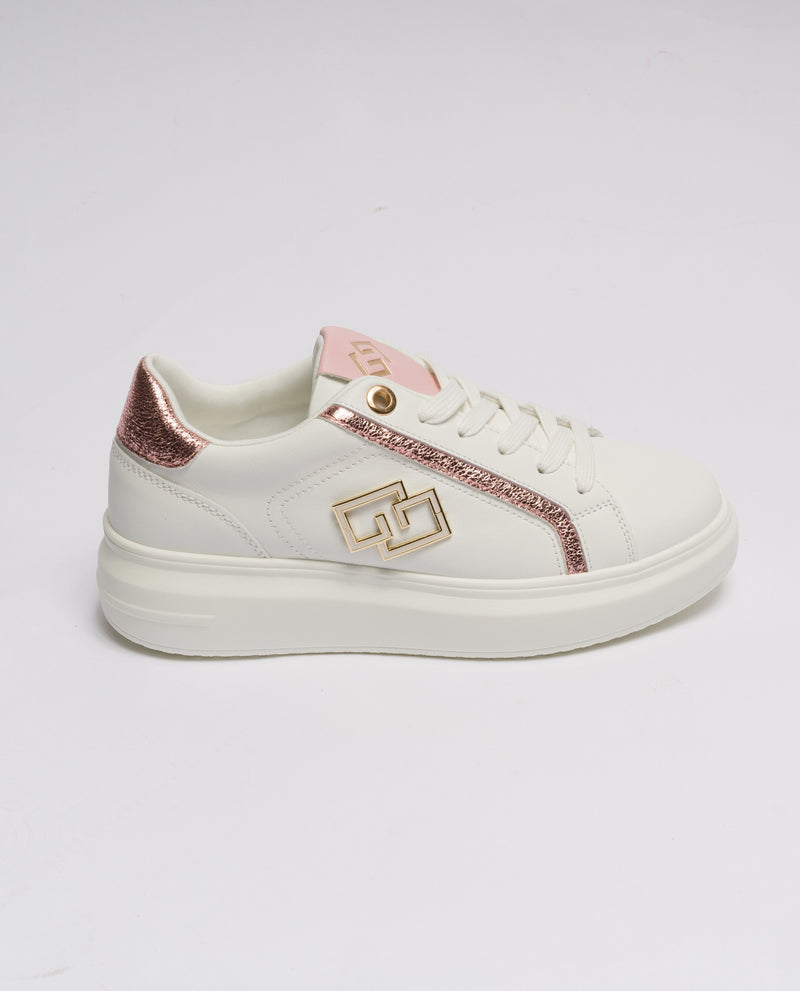 immagine-1-gold-gold-sneackers-gold-gold-punta-tonda-in-ecopelle-tallone-e-profili-laminati-pink-sneakers-gb813_pink