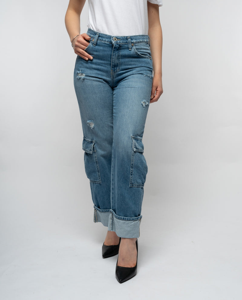 immagine-1-please-jeans-cargo-please-straight-leg-destressed-con-strappi-blu-denim-jeans-p2tsciqnli_blu-denim