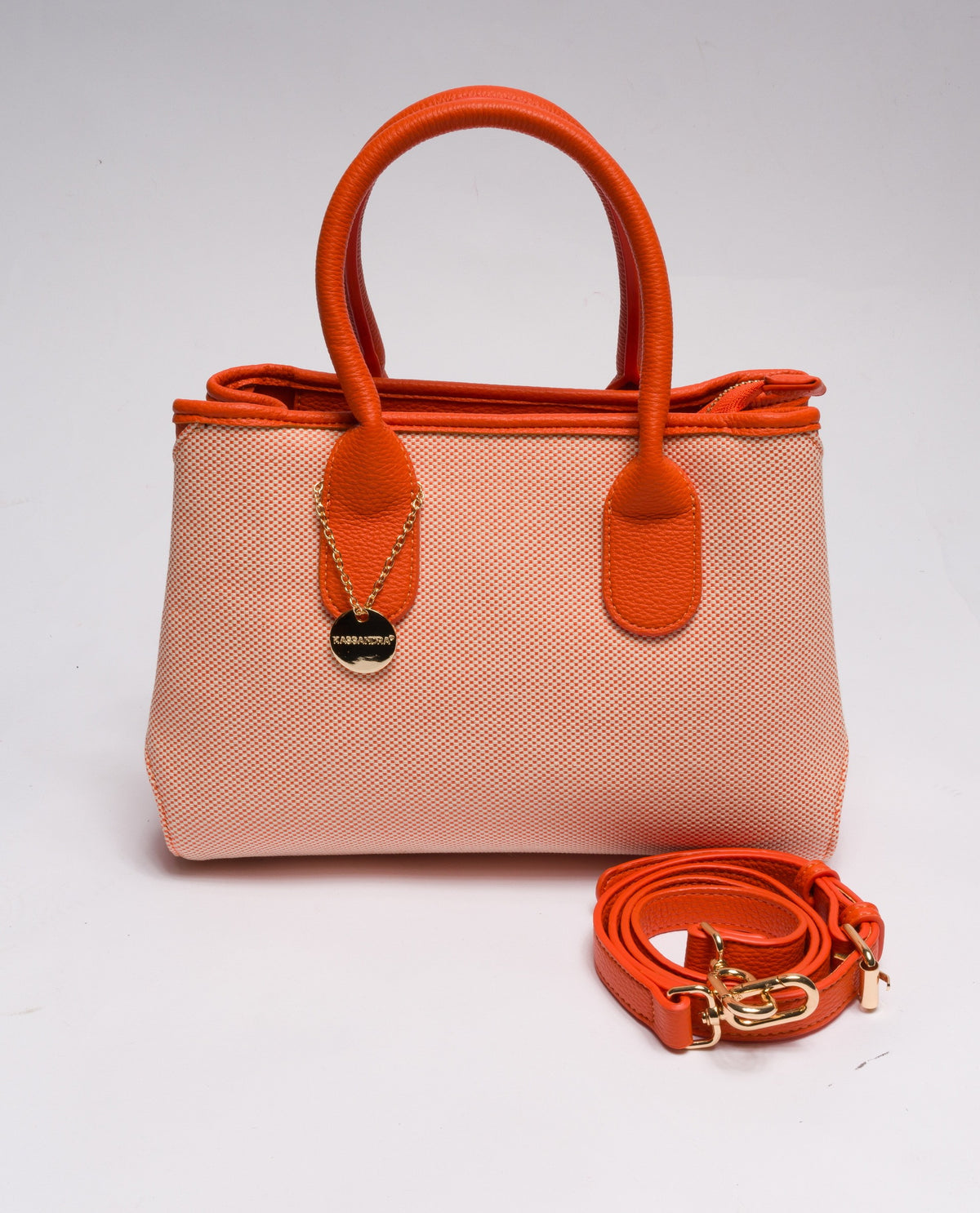 immagine-1-sstore-borsa-da-donna-due-manici-ecopelle-rivestita-in-tela_-arancio-borse-ksb70715_-arancio