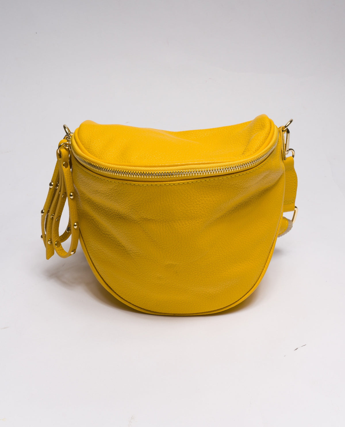 immagine-1-sstore-borsa-in-vera-pelle-con-borchie-dorate-modello-marsupio-giallo-borse-98030_giallo