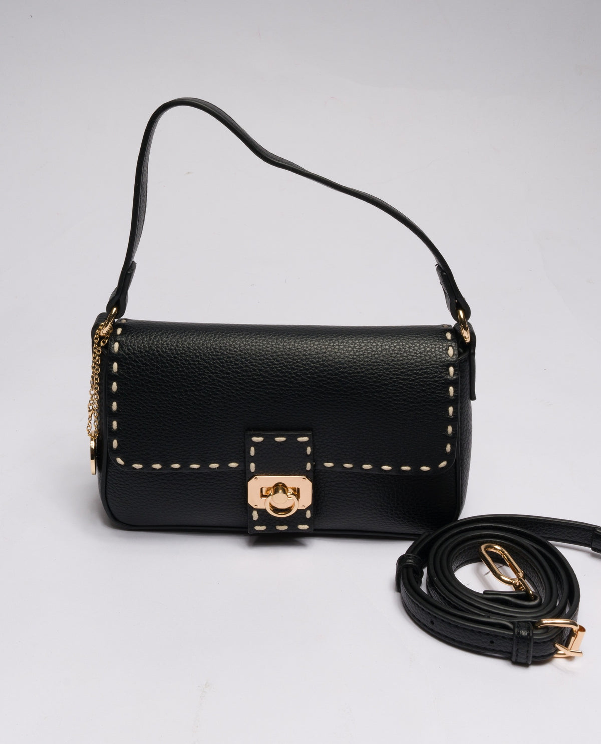 immagine-1-sstore-borsa-piccola-da-donna-in-ecopelle-modello-baguette-con-doppia-tracolla-nero-borse-ksb70342_black