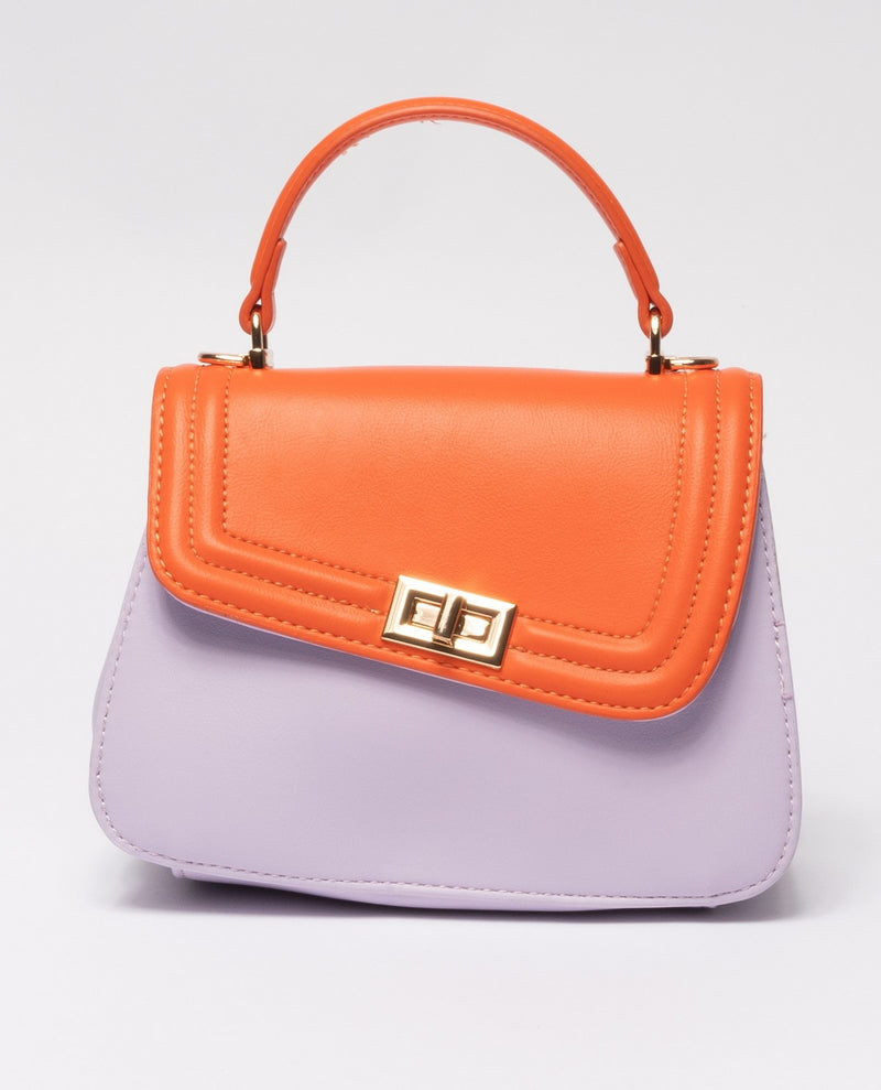 immagine-1-sstore-minibag-bicolor-in-ecopelle-liscia-con-manico-e-tracolla-purple-orange-borse-pf596_purple-orange