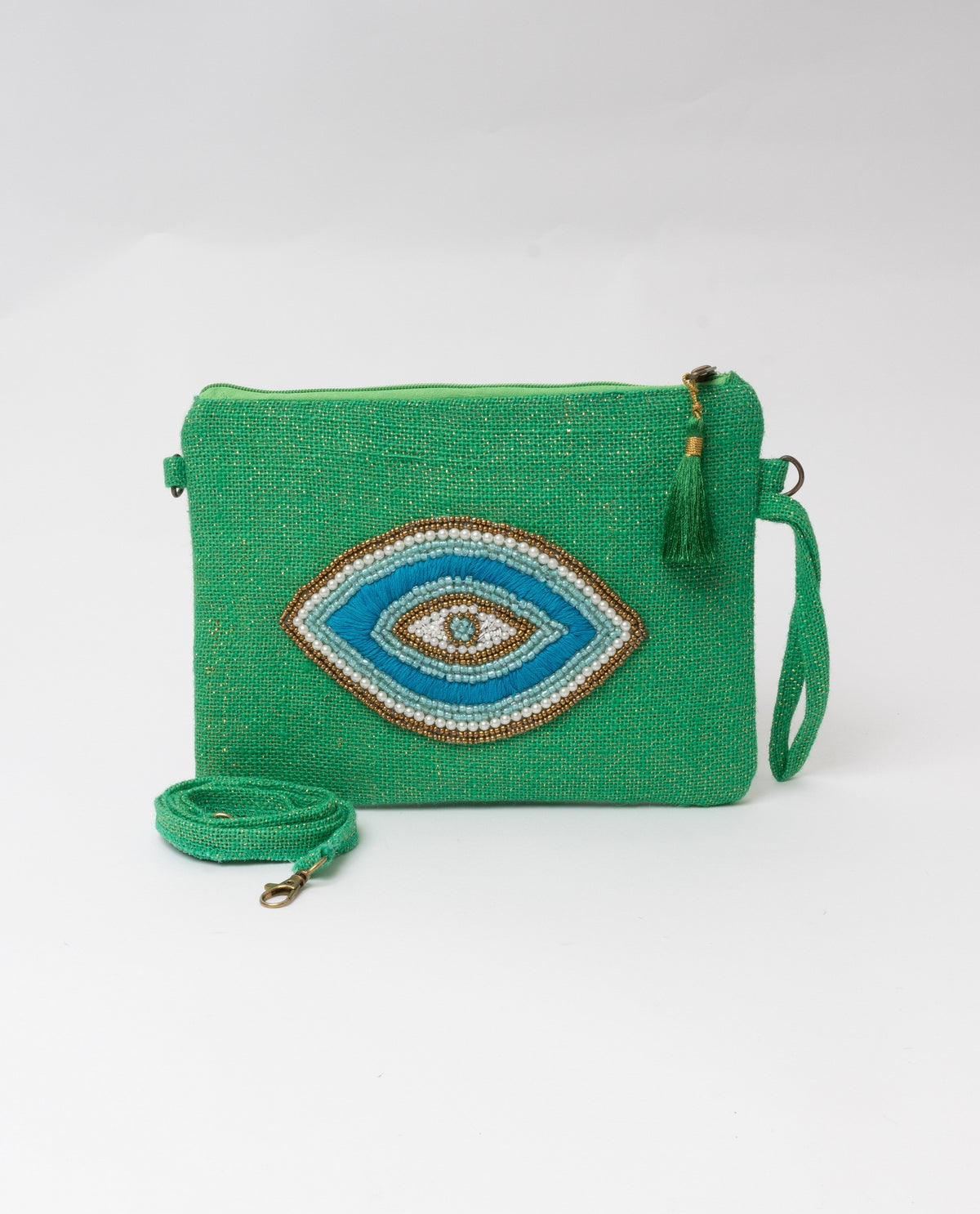 immagine-1-sstore-pochette-in-canapa-lurex-con-applicazione-occhio-di-perline-vert-borse-ksly900p_vert